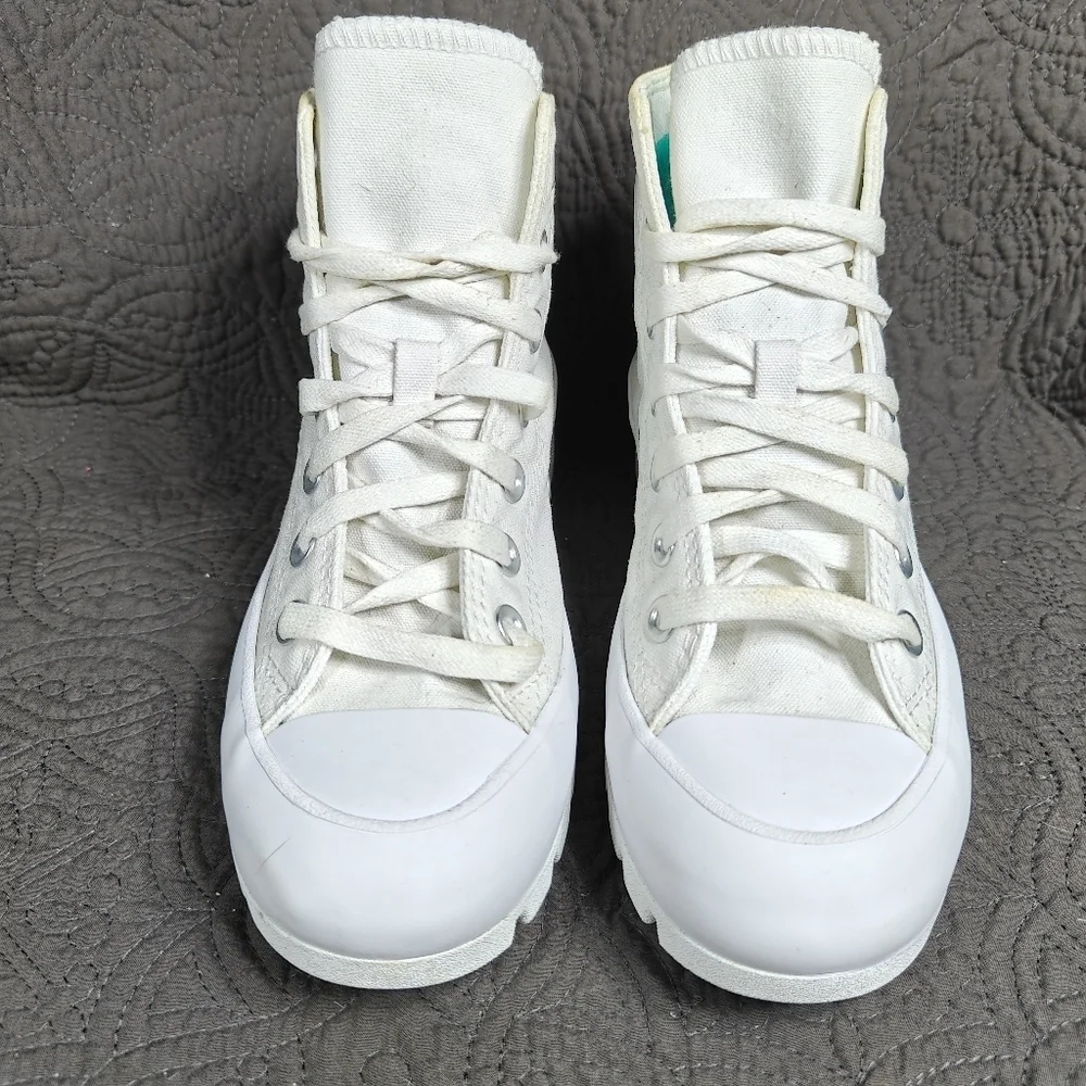 Converse Chuck Taylor All Star High Lugged White Platform Women's Size 5